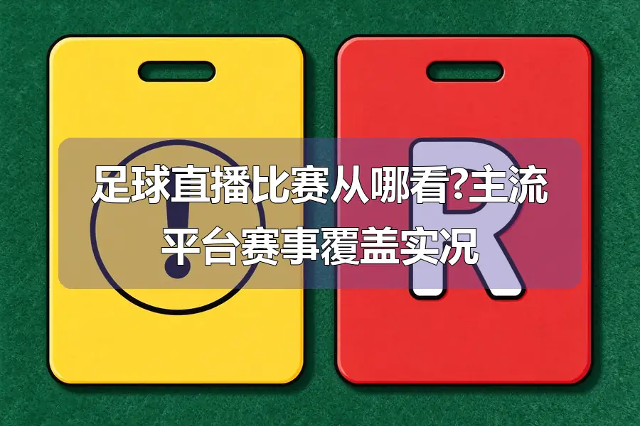 足球直播比赛从哪看?主流平台赛事覆盖实况